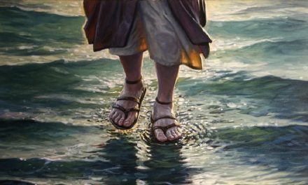 Mit Christus über das Wasser gehen